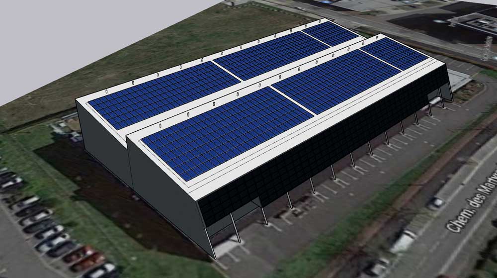 étanchéité de toiture avec panneaux solaires