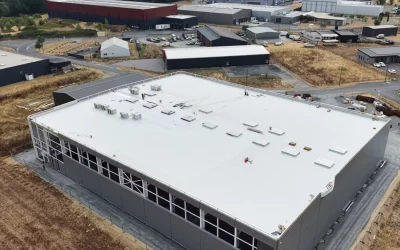 Étanchéité d&rsquo;un bâtiment industriel avec une toiture de plus de 4000 m²